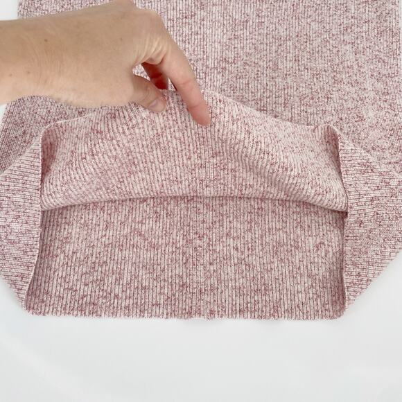 Chelsea 28 Revolve Knit V-Neck Sweater Plunge Top Size Medium Pink Chelsea28 - Picture 8 of 8